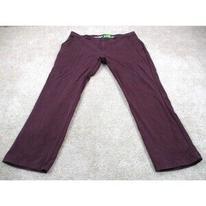 Mugsy Pants Adult 40 Purple Ports Cotton Stretch Chino Khaki Mens 40x30